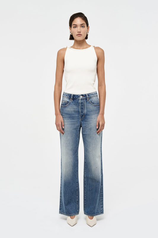 Jonesy Twist Top - Coconut
