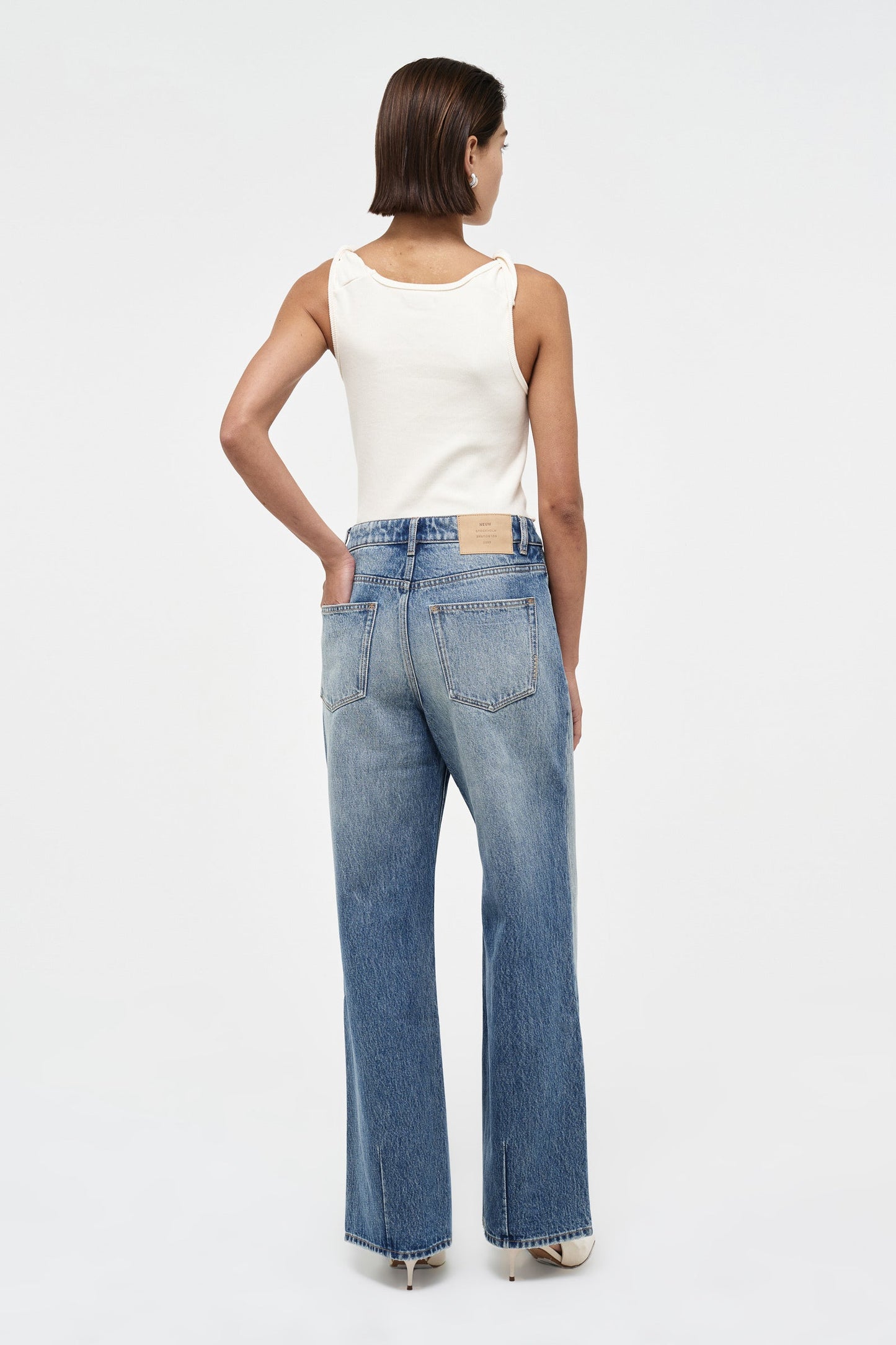 Jonesy Twist Top - Coconut