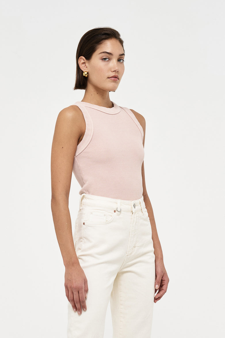 Jonesy Singlet - Peony