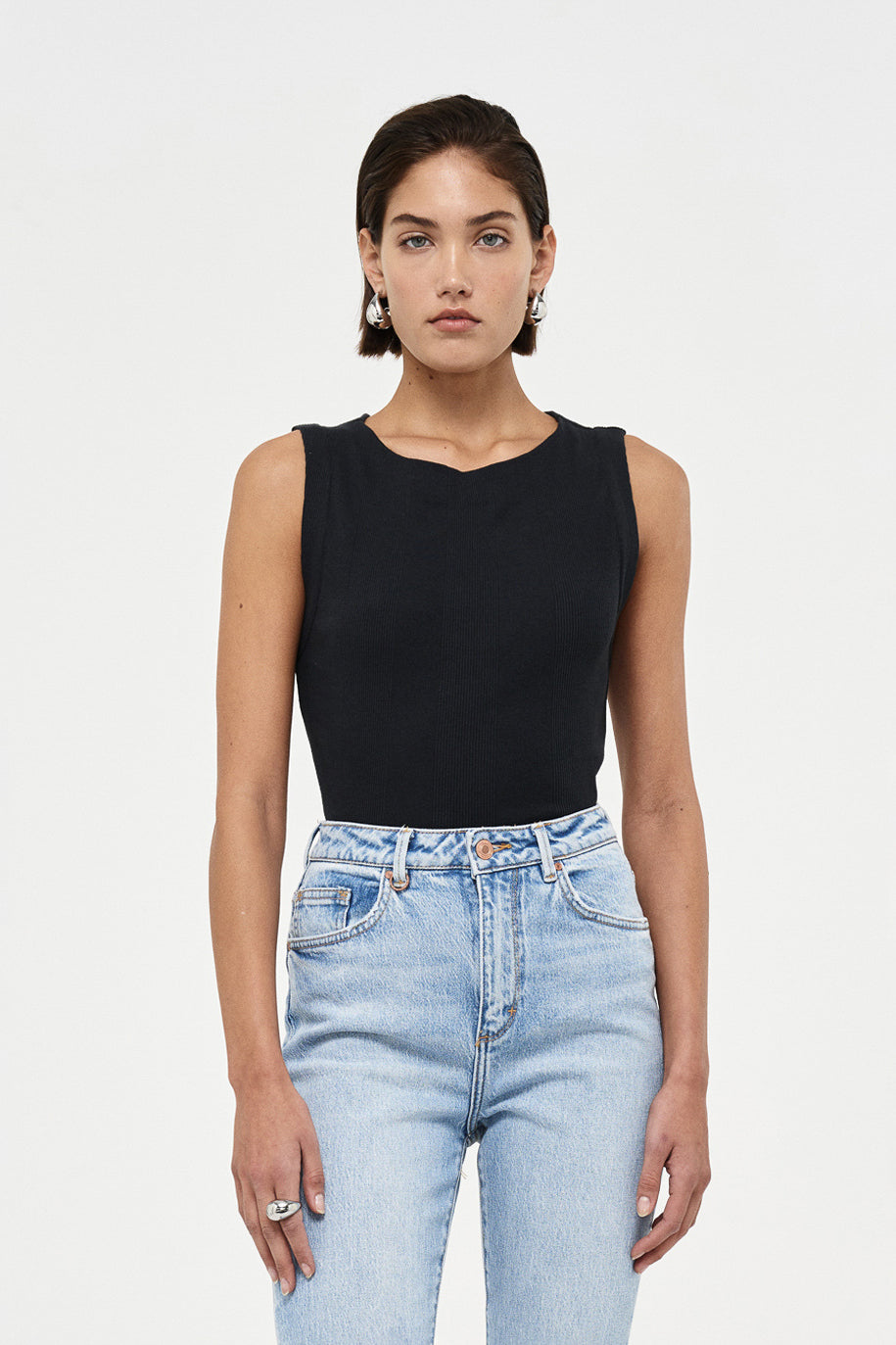 Frenchie 90s Top - Black