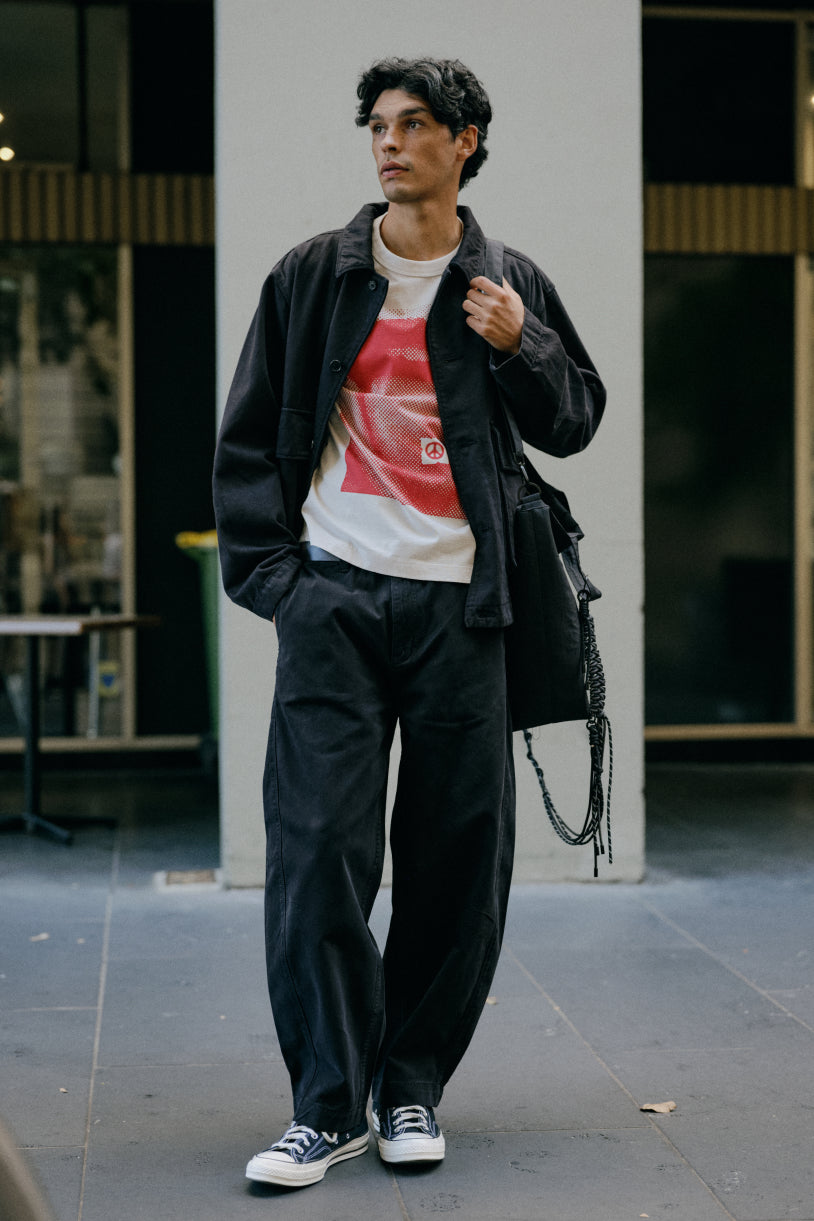 Lang Cocoon Pant - Black