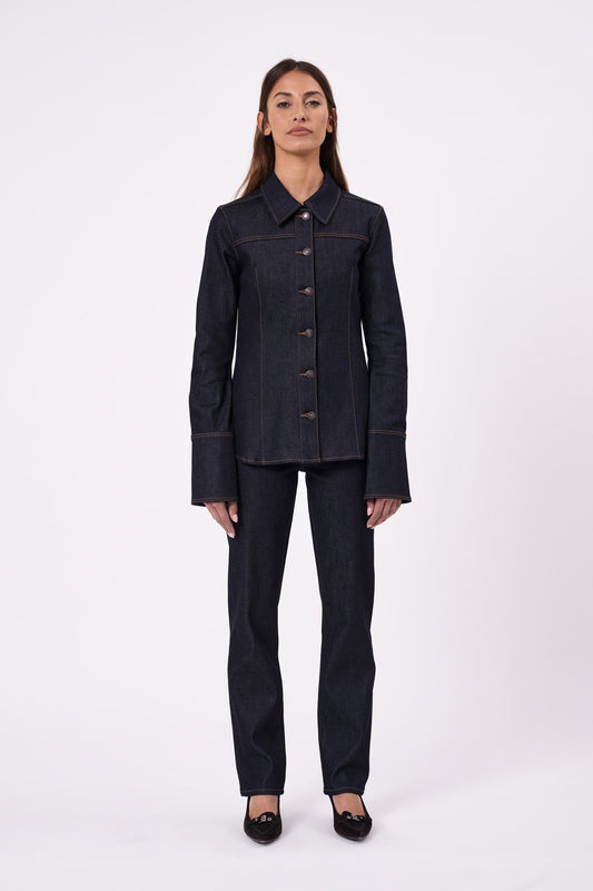 Resonate Muse Jacket - Raw Indigo