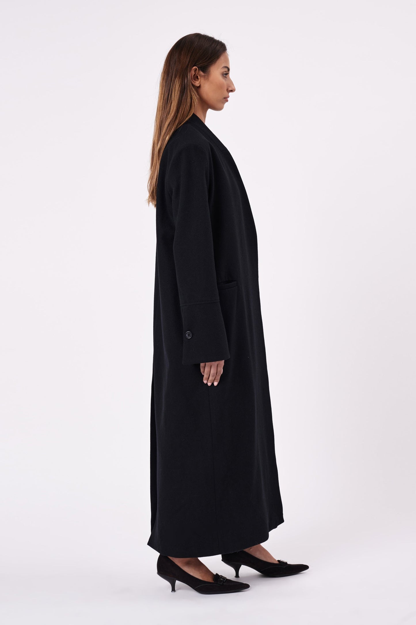 Cohen Wool Coat - Black