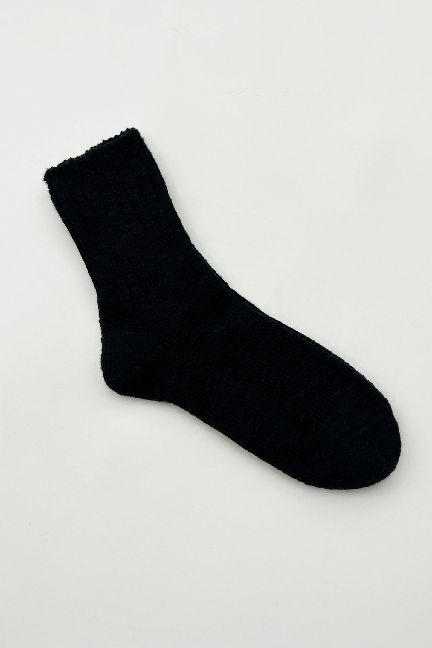 AMU Slub Sock - Black