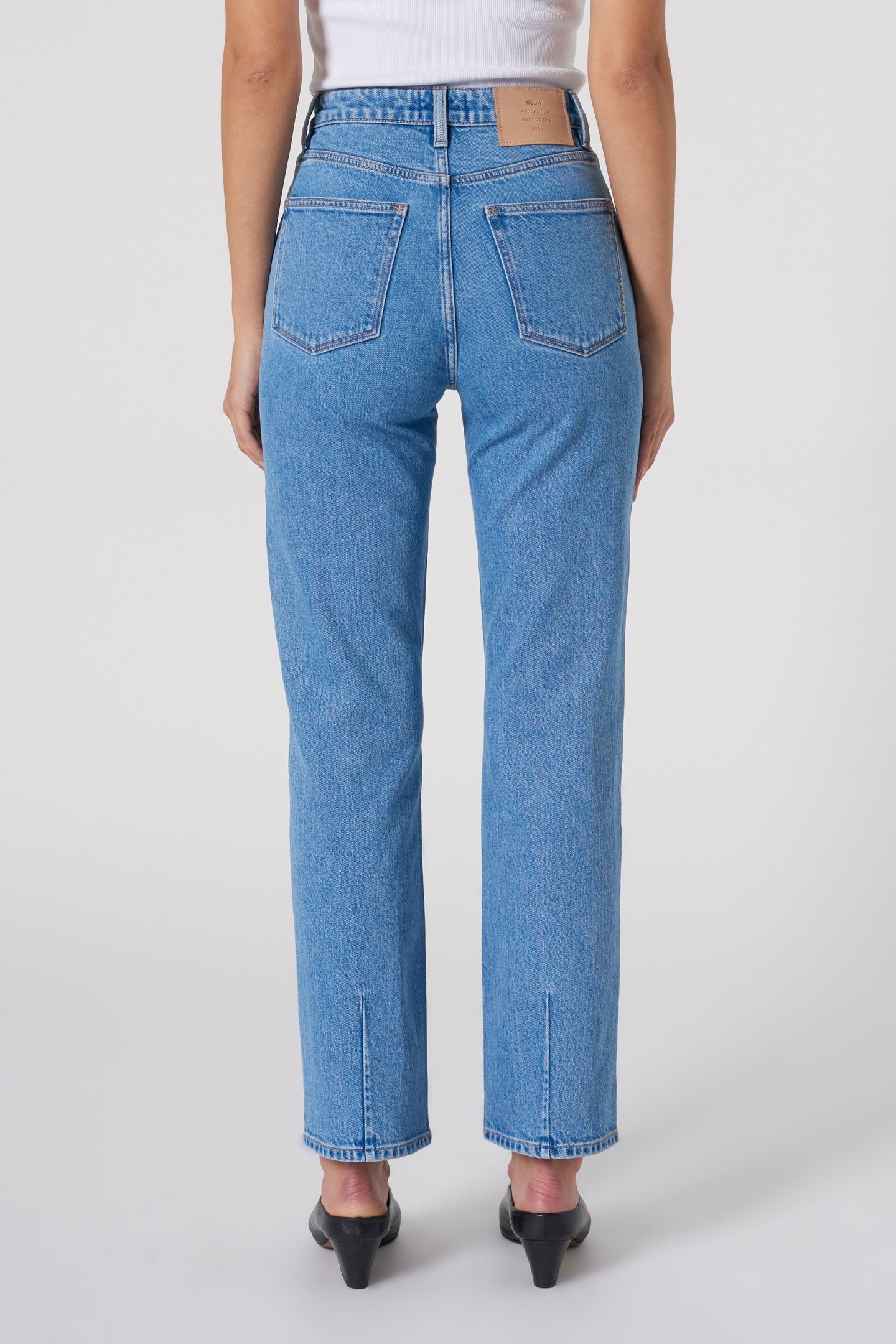 Nico Straight - Ophelia Neuw mid darkblue womens-jeans 