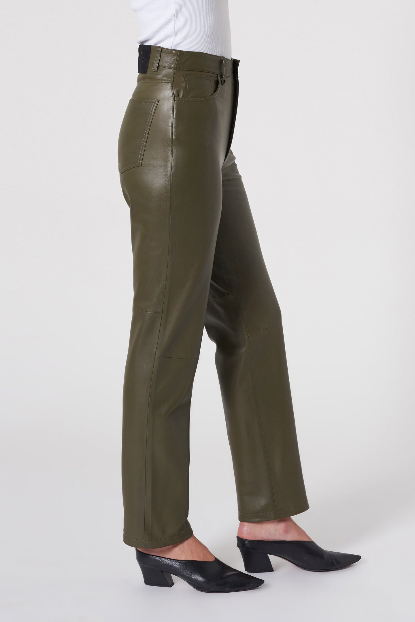 Nico Straight - Kelp Leather