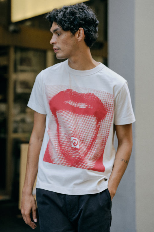 U-NC Horizon Tee - Flax