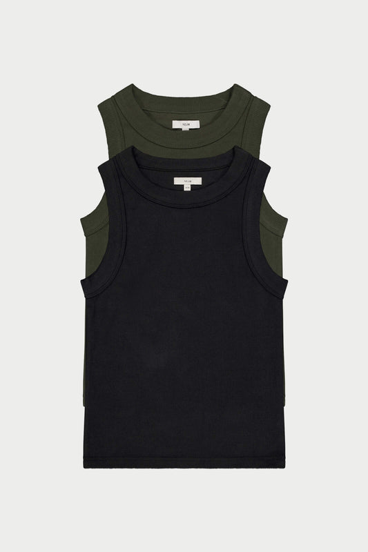 Jonesy Singlet Bundle - Black & Military