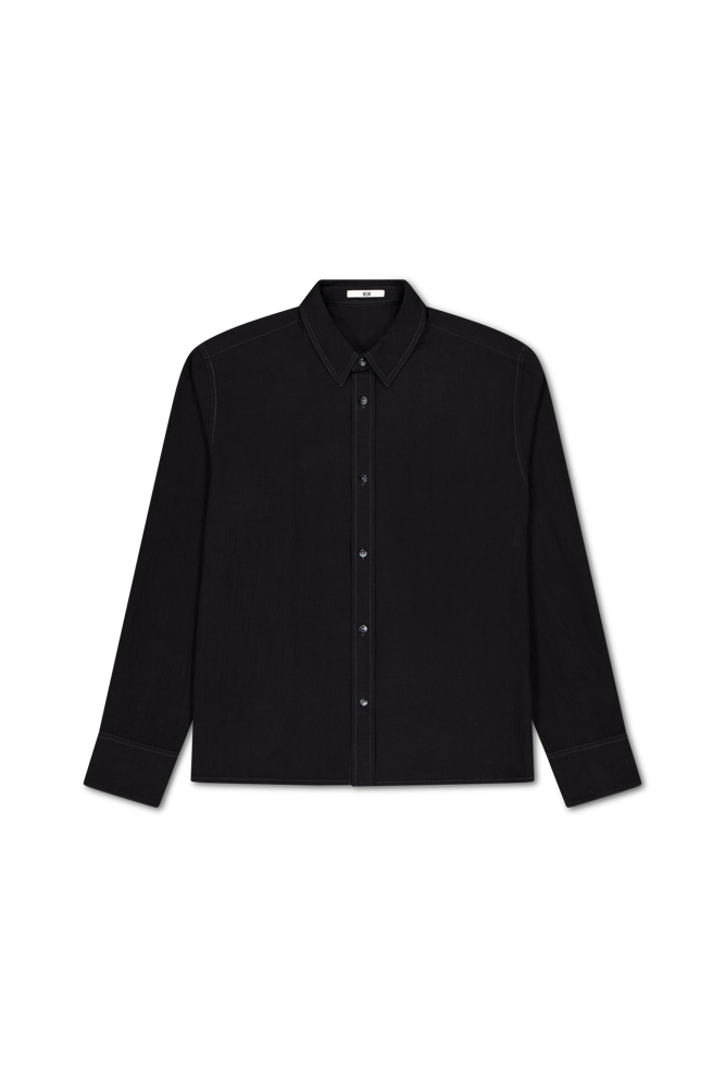 Regular Fit Shirt - Washed Black