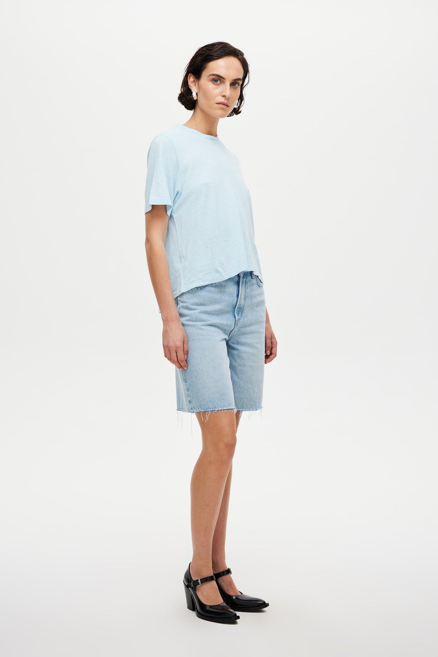 Juno Layer Tee - Sky