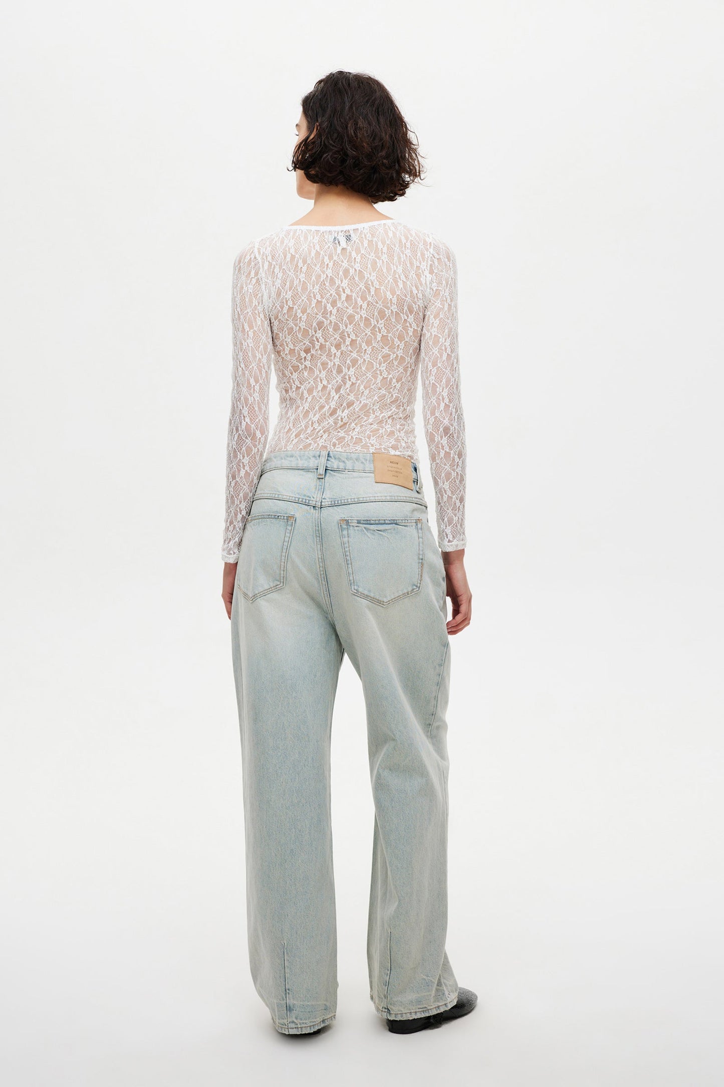Anita Lace Top - White