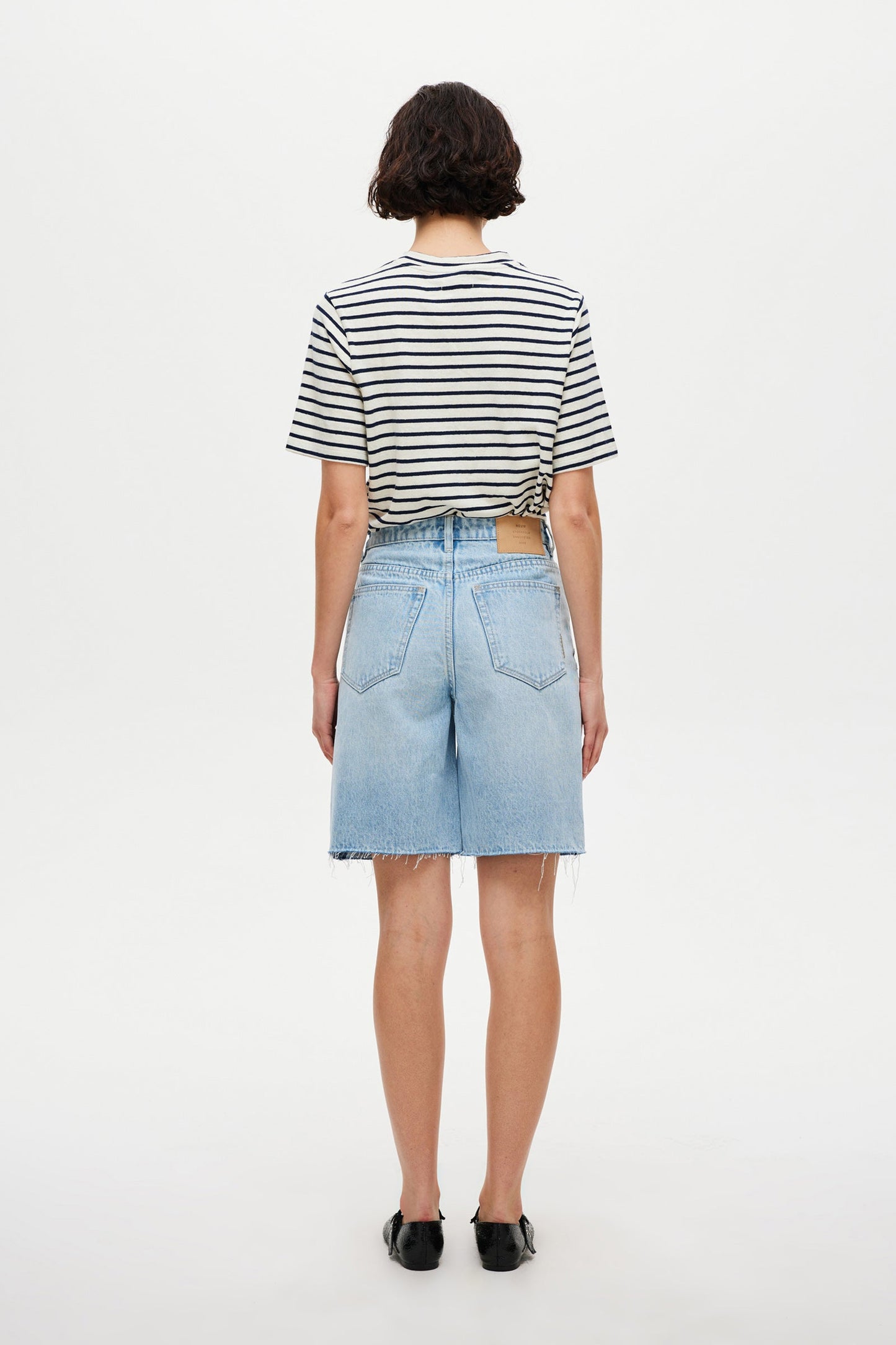 Resort Stripe Juno Tee - Ivory