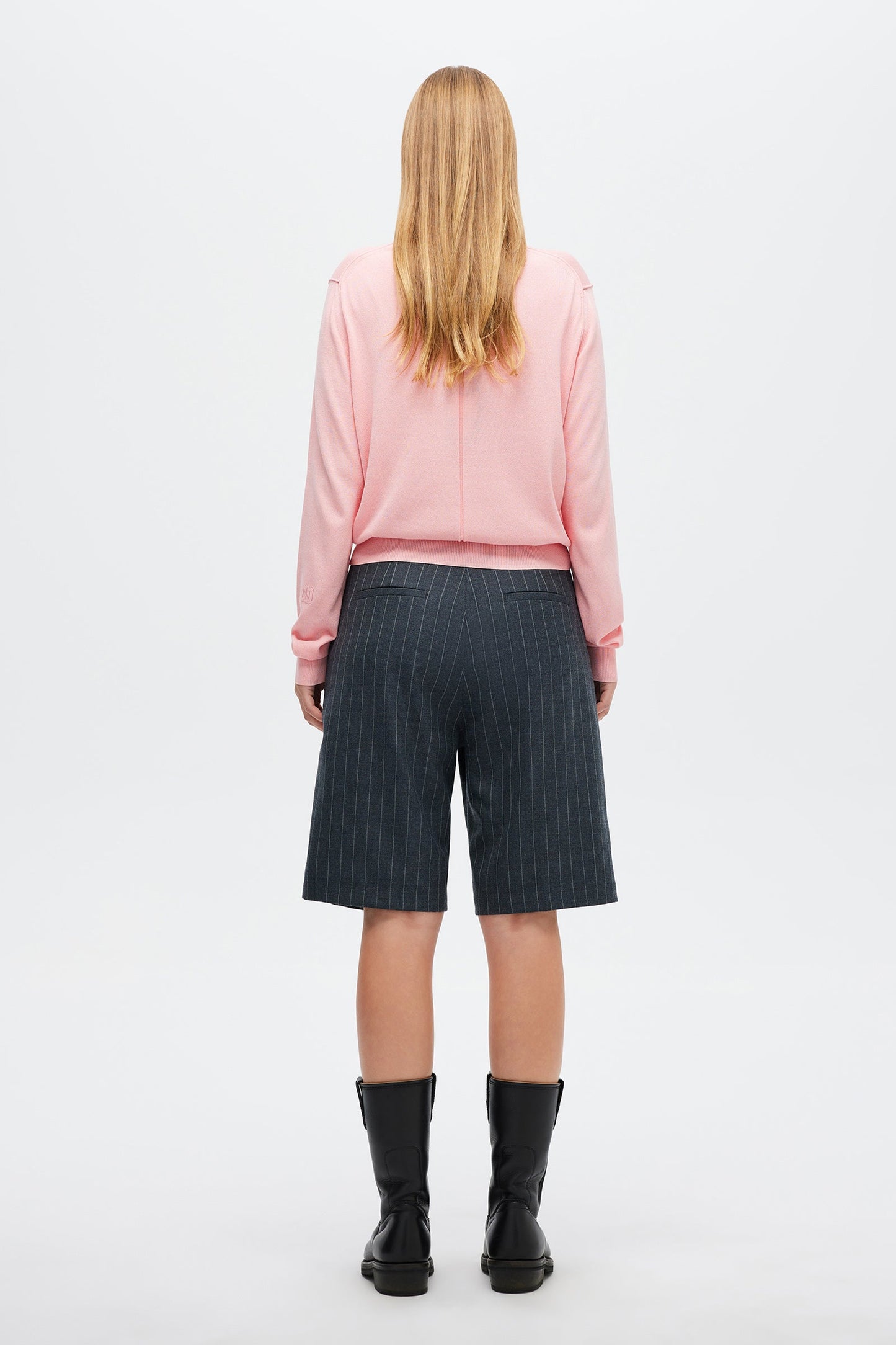 Lili Crew Sweater - Pink Glow